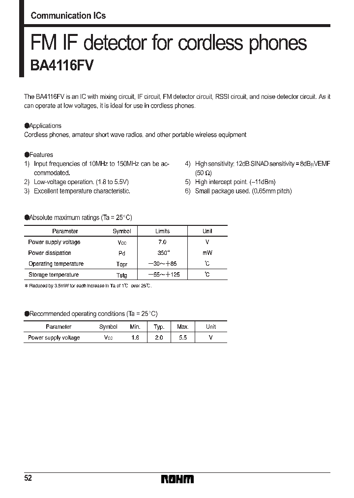 BA4116FV-E2_7314412.PDF Datasheet