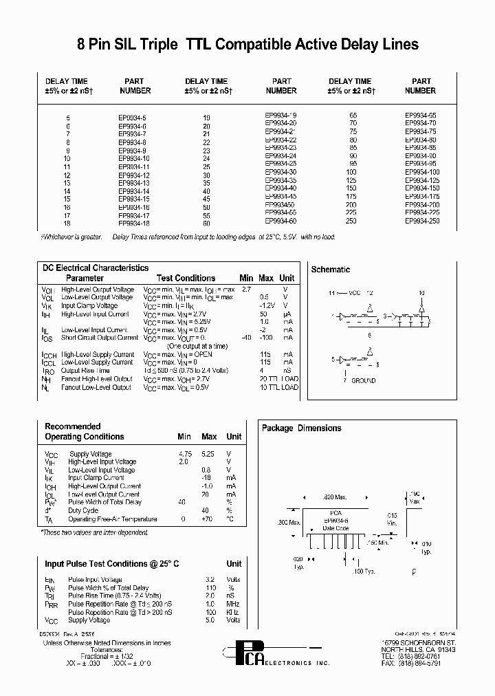 EPA189_7318998.PDF Datasheet