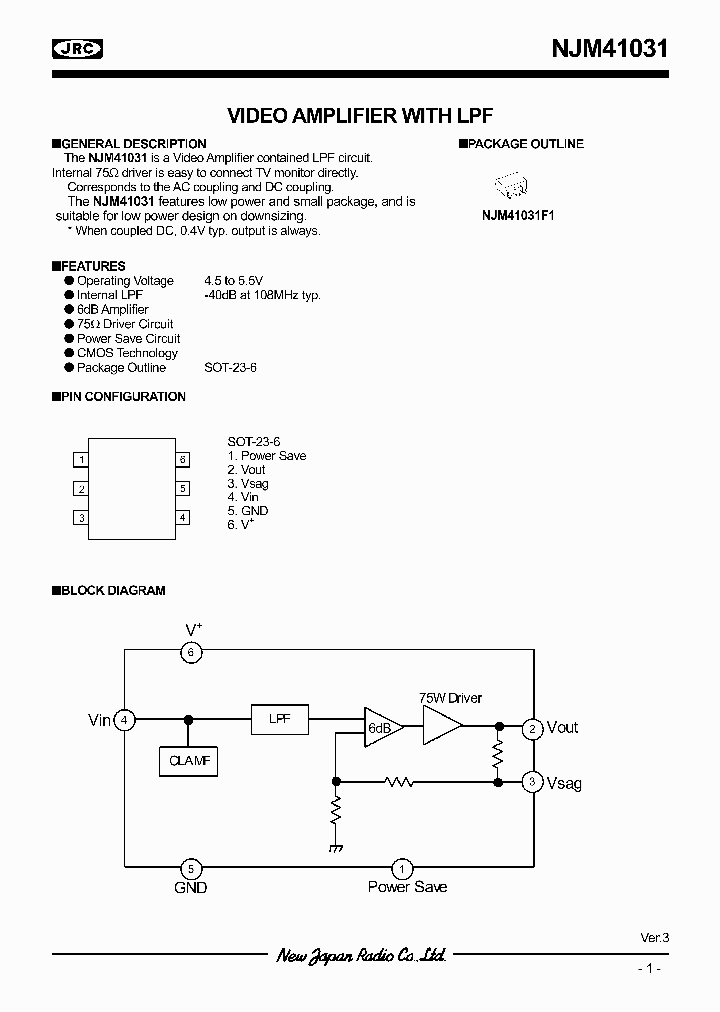NJM41031_7318954.PDF Datasheet