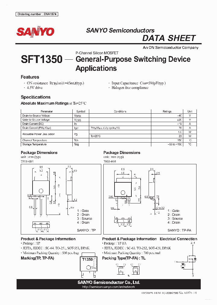 SFT1350_7320015.PDF Datasheet