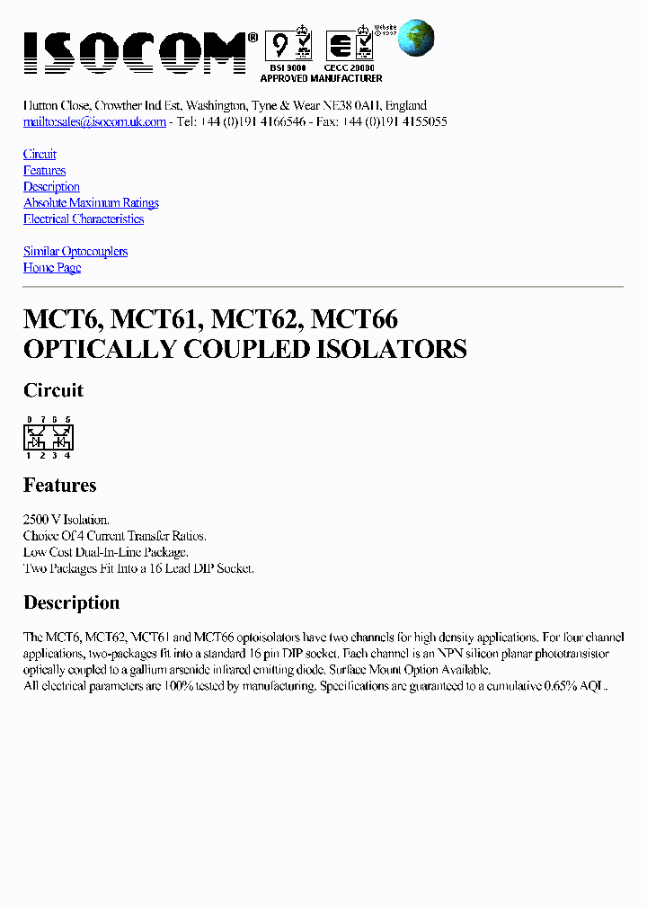 MCT66_7322182.PDF Datasheet