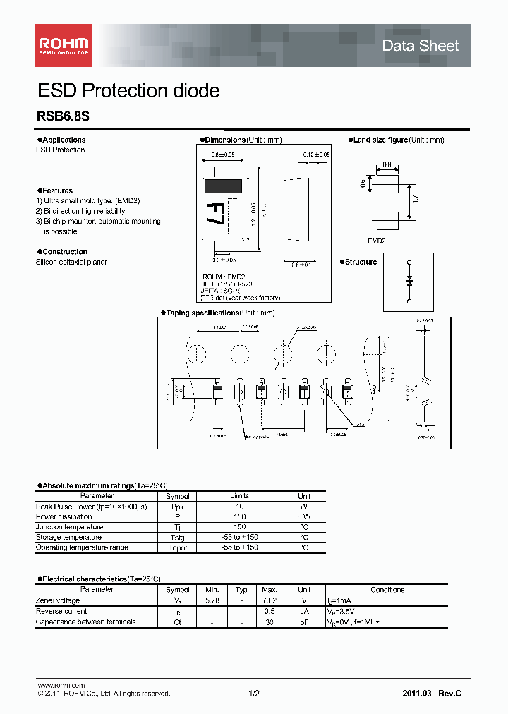 RSB68STE61_7326102.PDF Datasheet