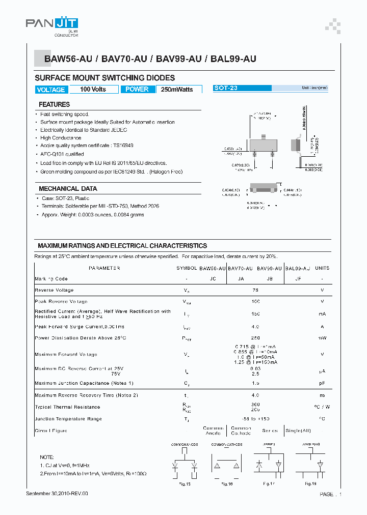 BAV99-AU_7327657.PDF Datasheet