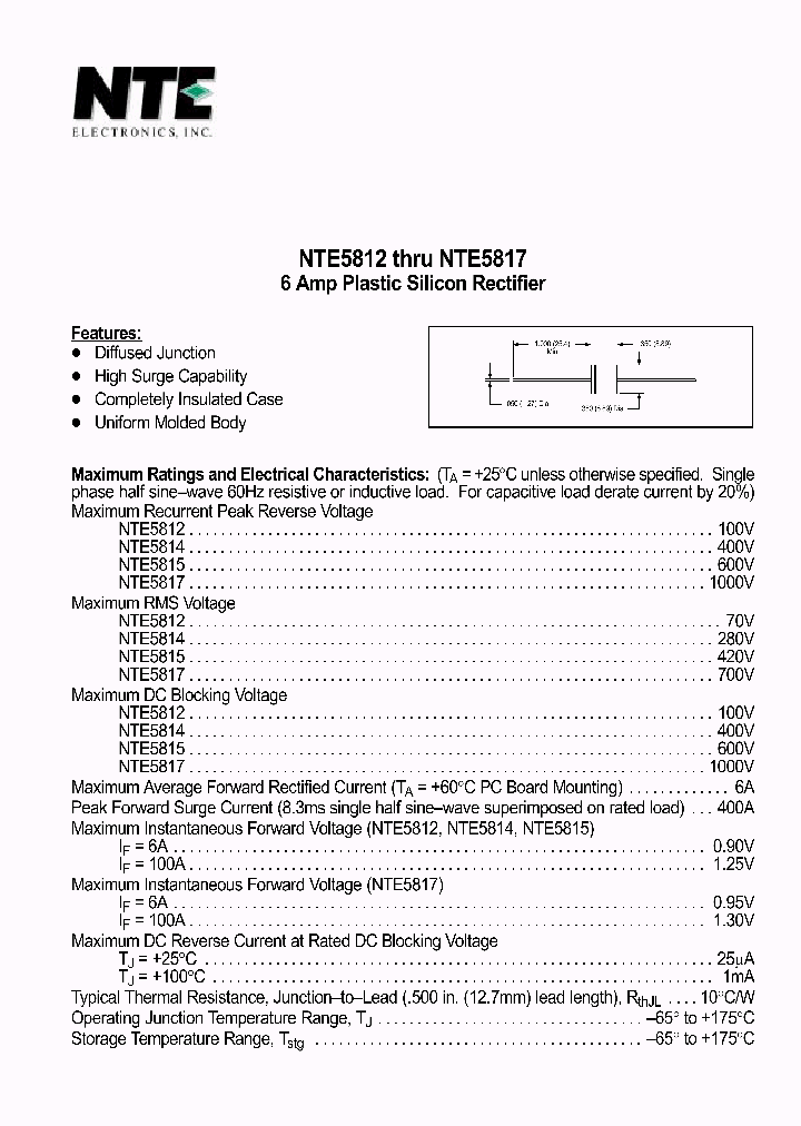 NTE5812_7327827.PDF Datasheet
