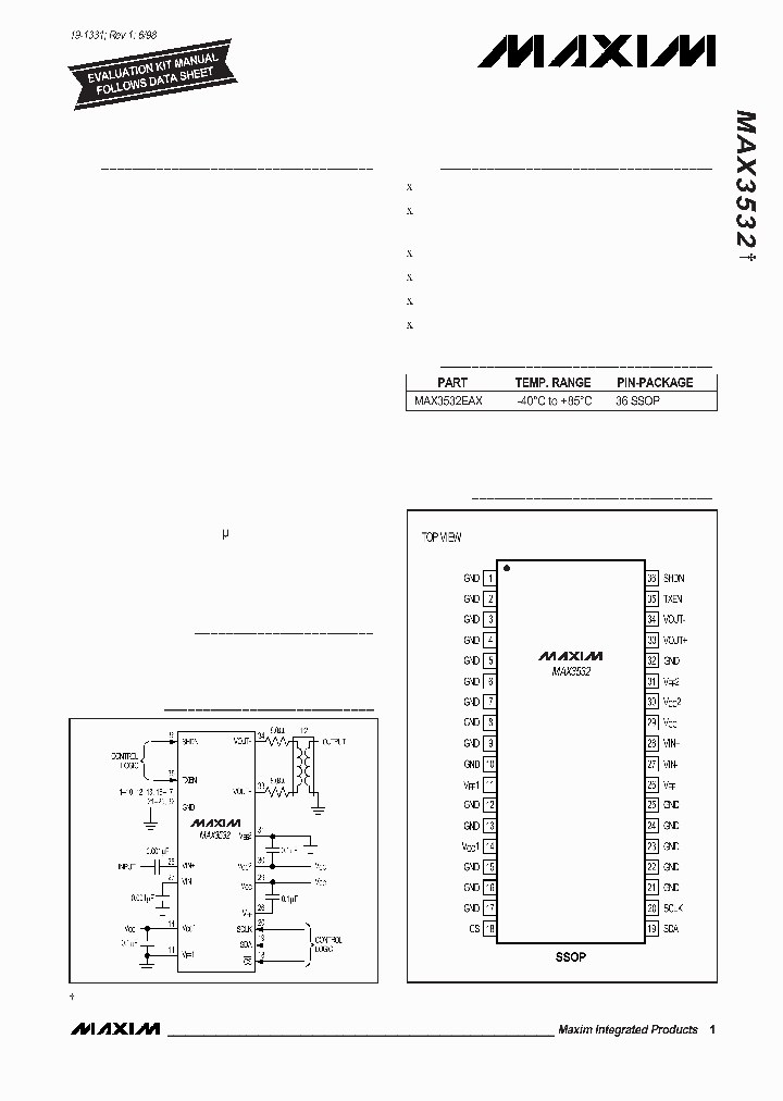 MAX3532_7330054.PDF Datasheet