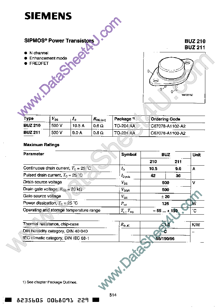 BUZ211_7331494.PDF Datasheet