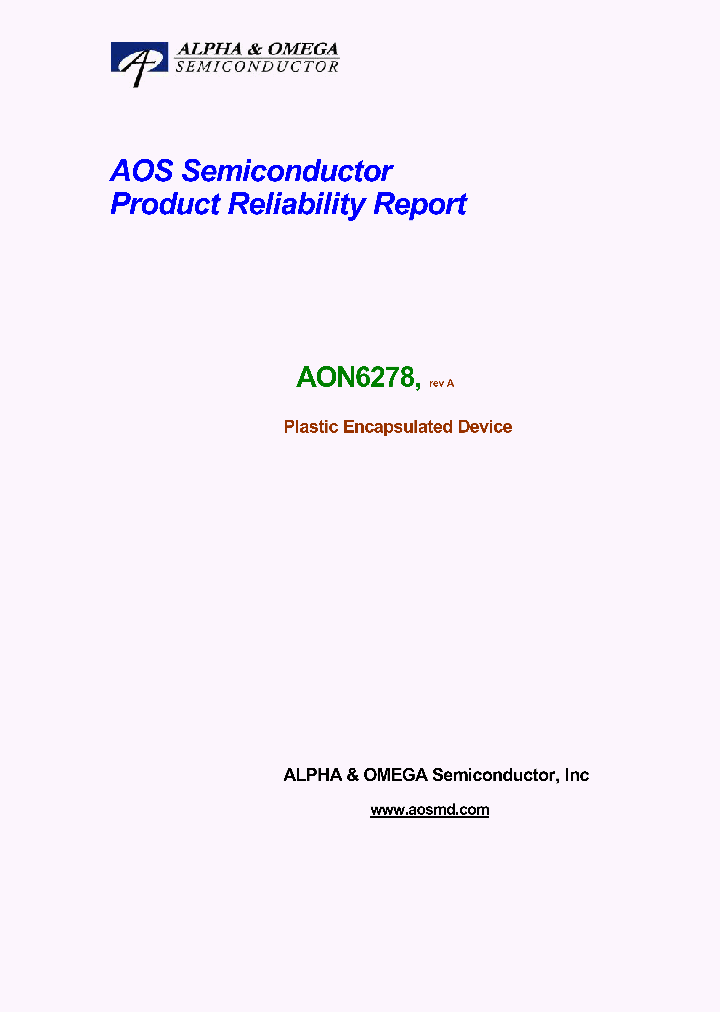AON6278_7336382.PDF Datasheet