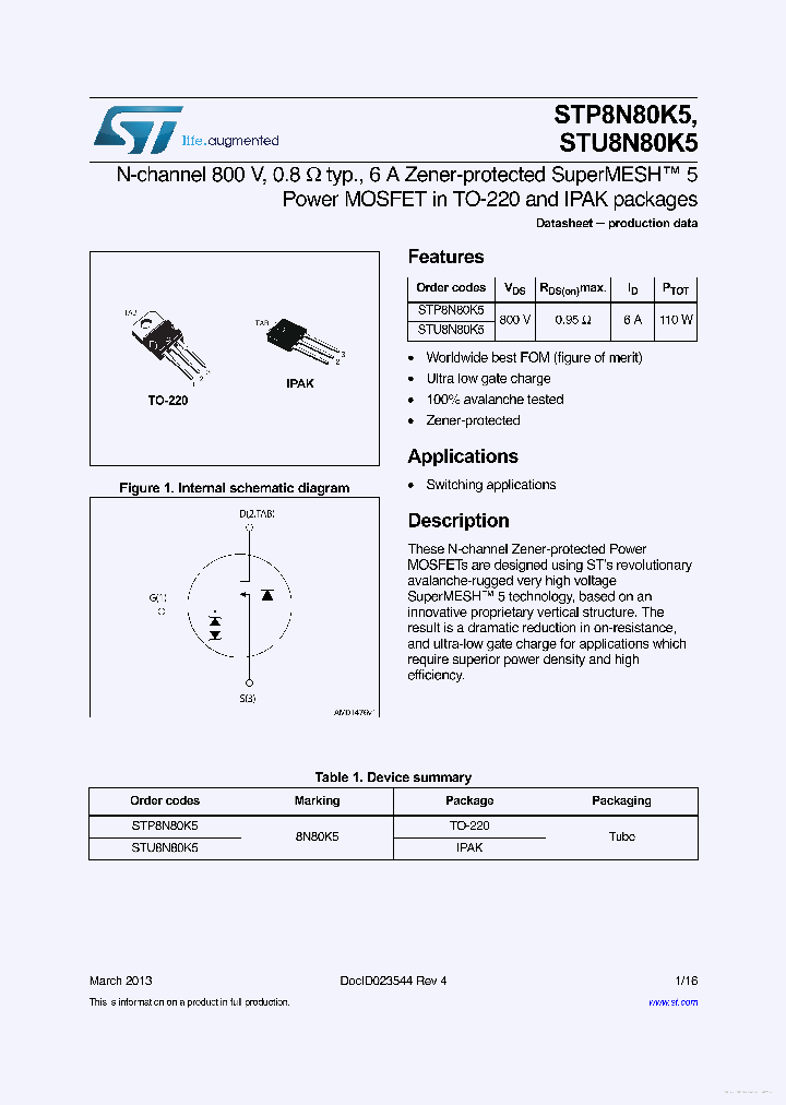 STP8N80K5_7338941.PDF Datasheet