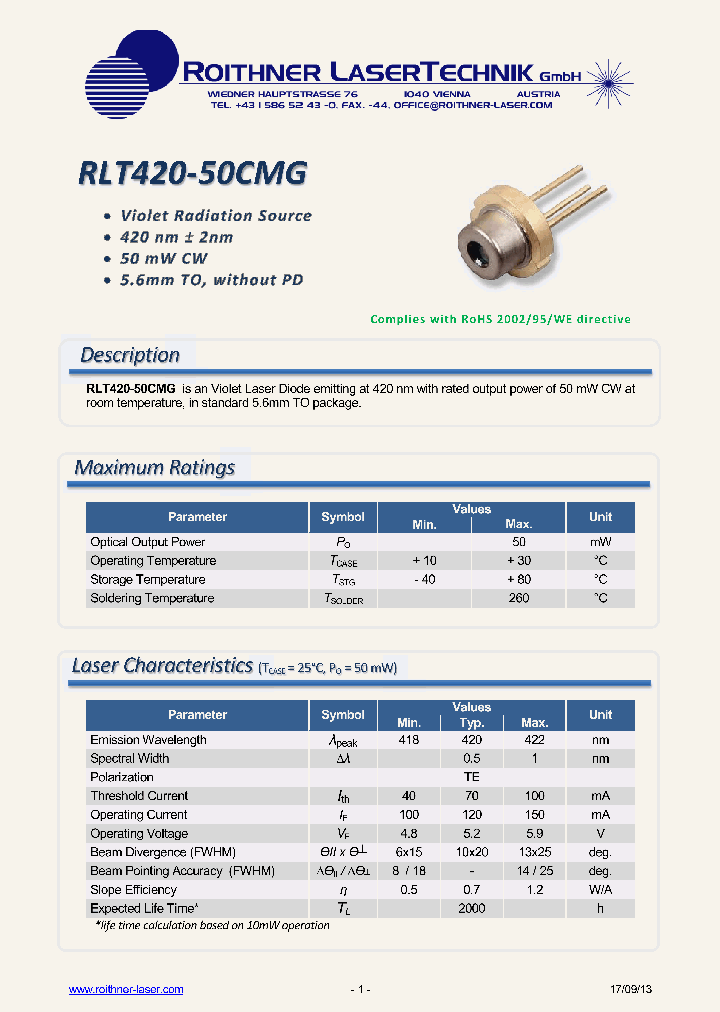 RLT420-50CMG_7356544.PDF Datasheet