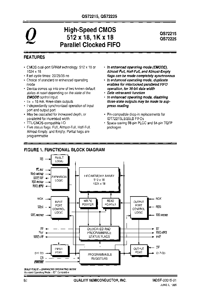 QUALITYSEMICONDUCTORINC-QS72215-20J_7367128.PDF Datasheet
