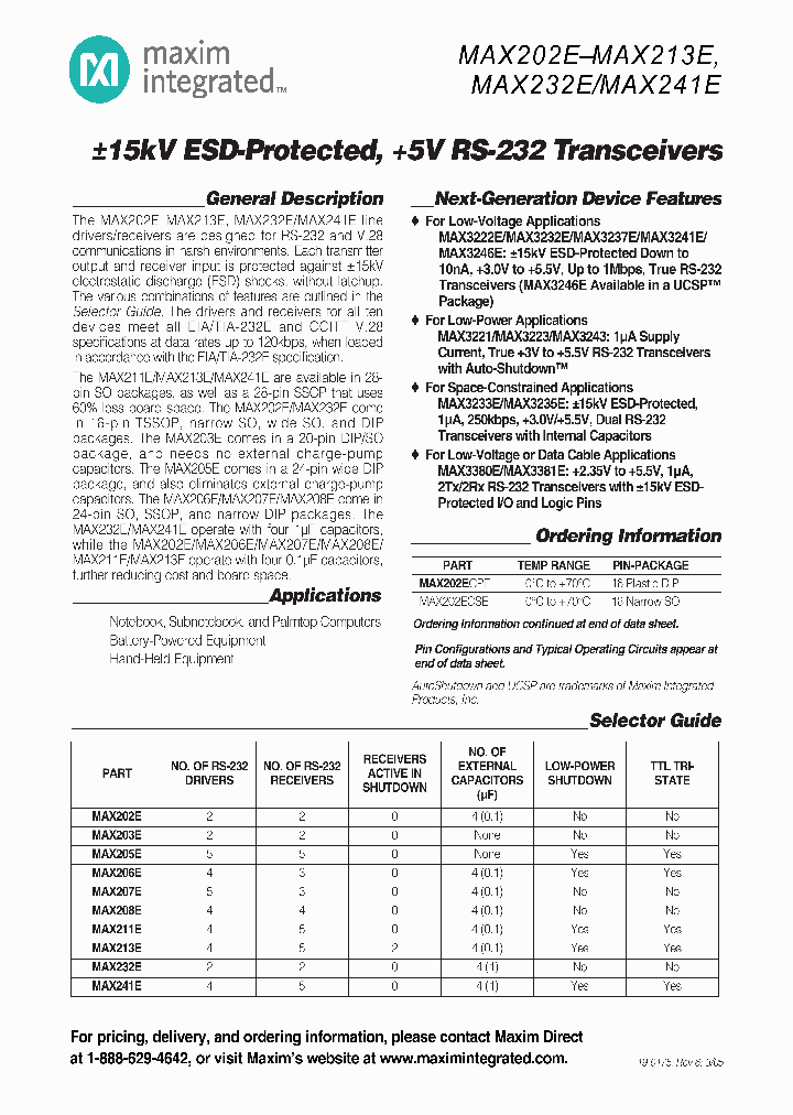 MAX232EEWE_7371175.PDF Datasheet