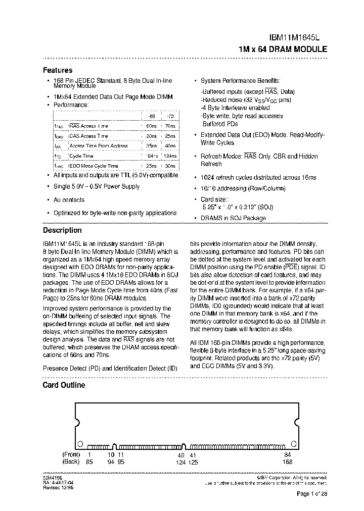 IBM11M1645L-60_7385836.PDF Datasheet