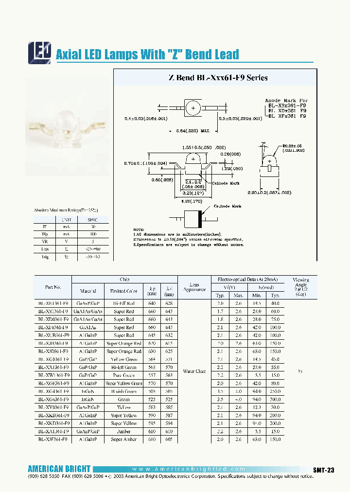 BL-XY0361-F9-TR9_7396205.PDF Datasheet