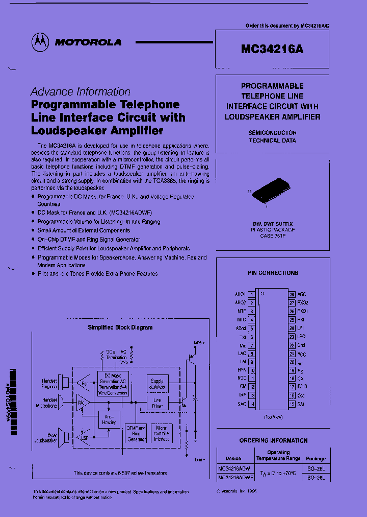 MC34216ADWFR2_7408560.PDF Datasheet