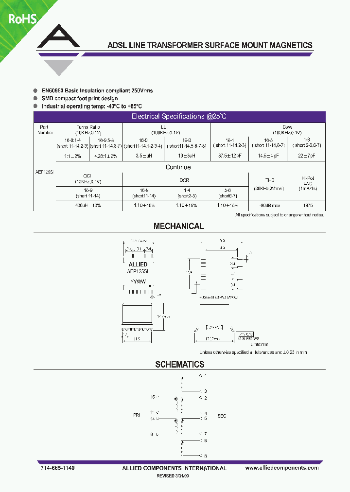 AEP125SI_7430656.PDF Datasheet