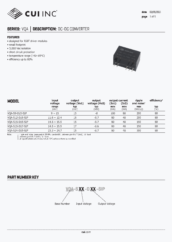VQA-S9-D15-SIP_7450320.PDF Datasheet