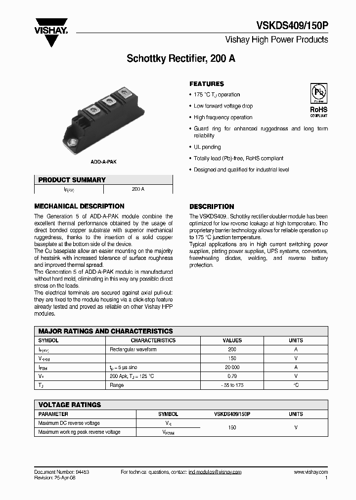 IRKDS409_7464233.PDF Datasheet