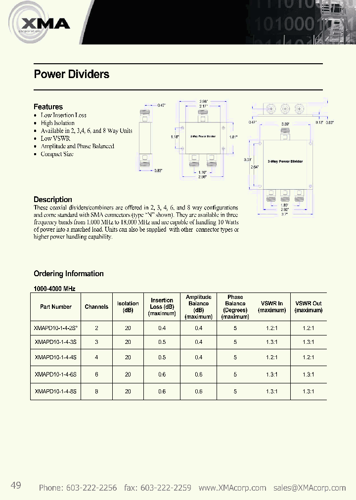 XMAPD10-1-4-2S_7473016.PDF Datasheet