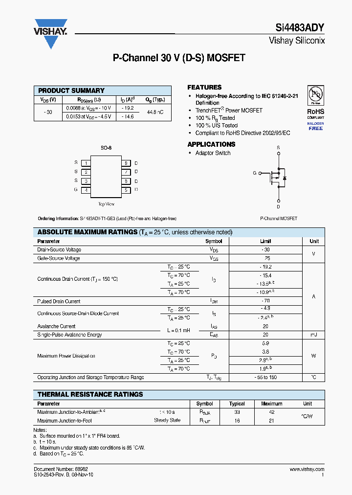 SI4483ADY-T1-GE3_7476168.PDF Datasheet