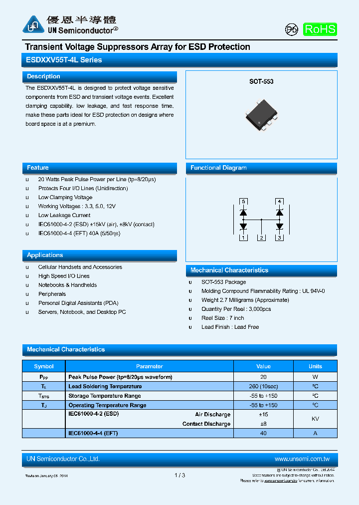 ESD33V55T-4L_7487839.PDF Datasheet