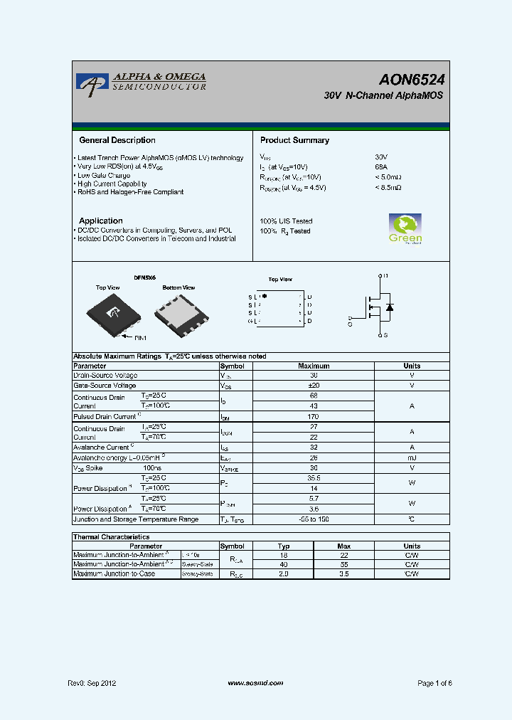 AON6524_7492158.PDF Datasheet