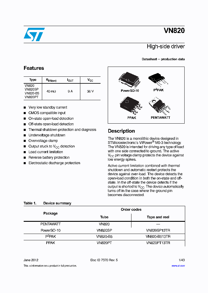 VN820_7492801.PDF Datasheet