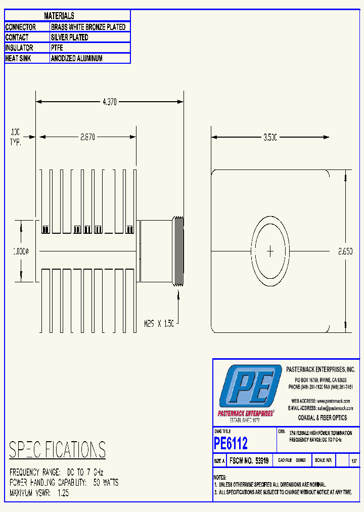 PE6112_7497932.PDF Datasheet