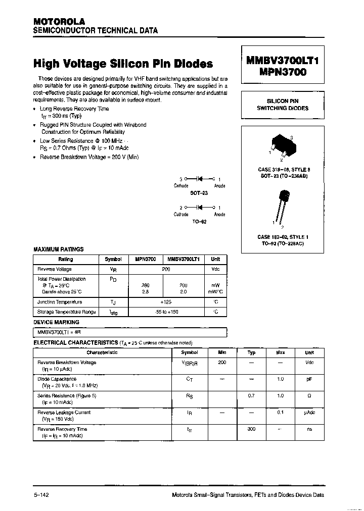 MPN3700RLRB_7497572.PDF Datasheet