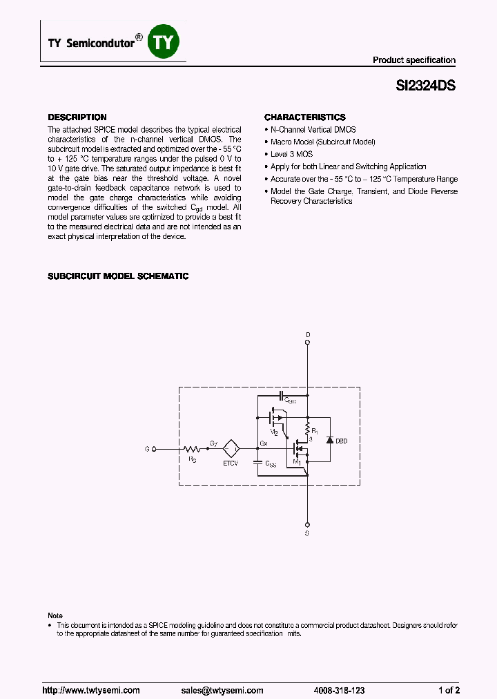 SI2324DS_7500230.PDF Datasheet