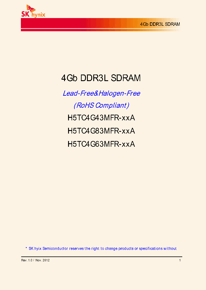 H5TC4G43MFR_7503828.PDF Datasheet
