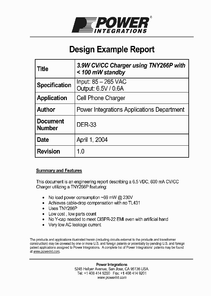 DER-33_7507589.PDF Datasheet
