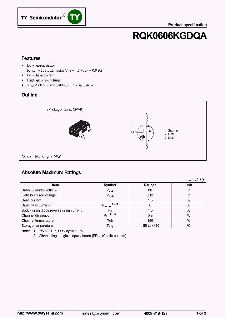 RQK0606KGDQA_7512964.PDF Datasheet