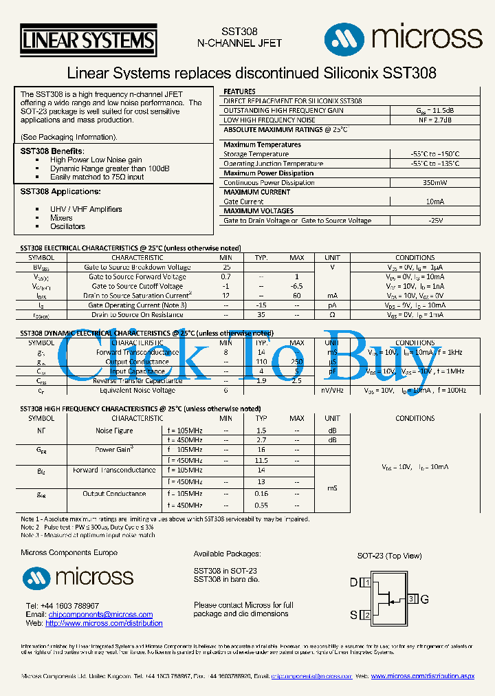 SST308SOT-23_7518424.PDF Datasheet