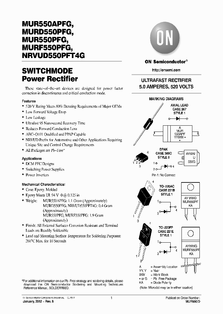 MURF550PFG_7532809.PDF Datasheet