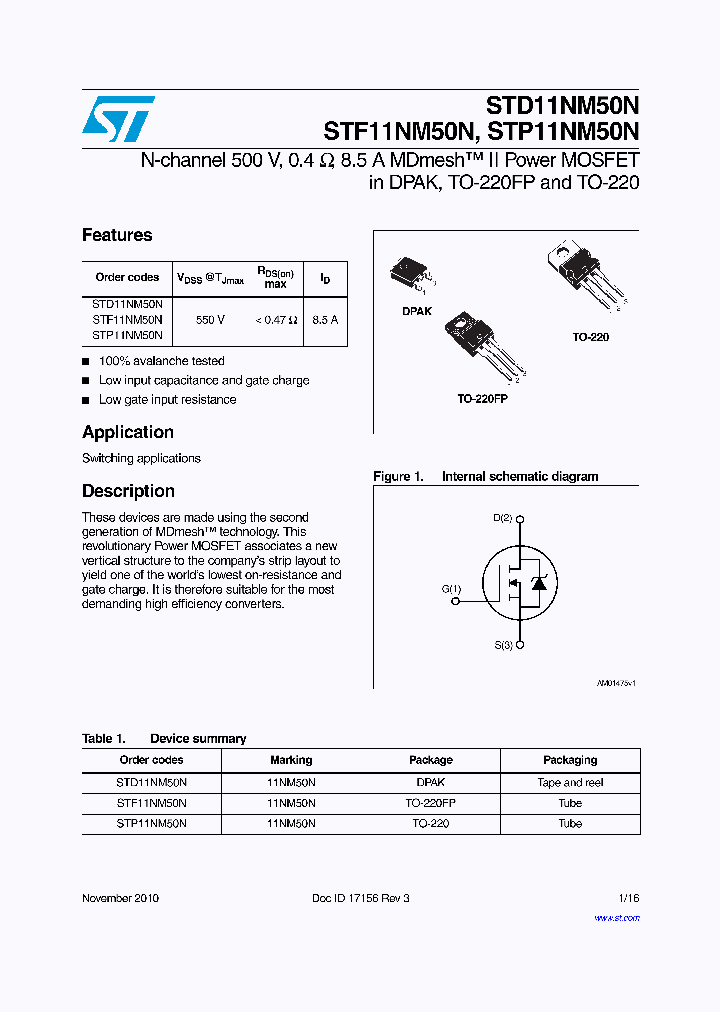 STF11NM50N_7540734.PDF Datasheet