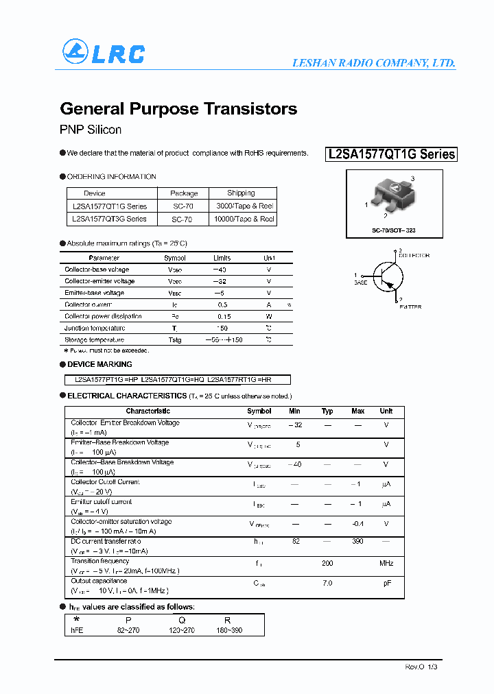 L2SA1577RT1G_7541307.PDF Datasheet