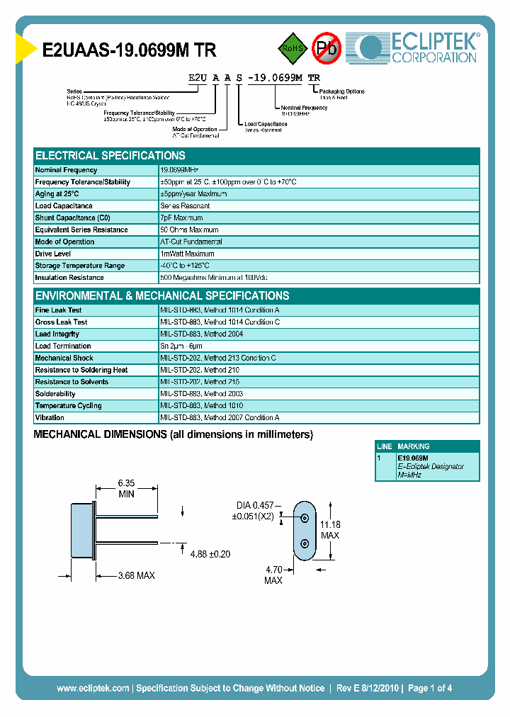 190699MTR_7542356.PDF Datasheet