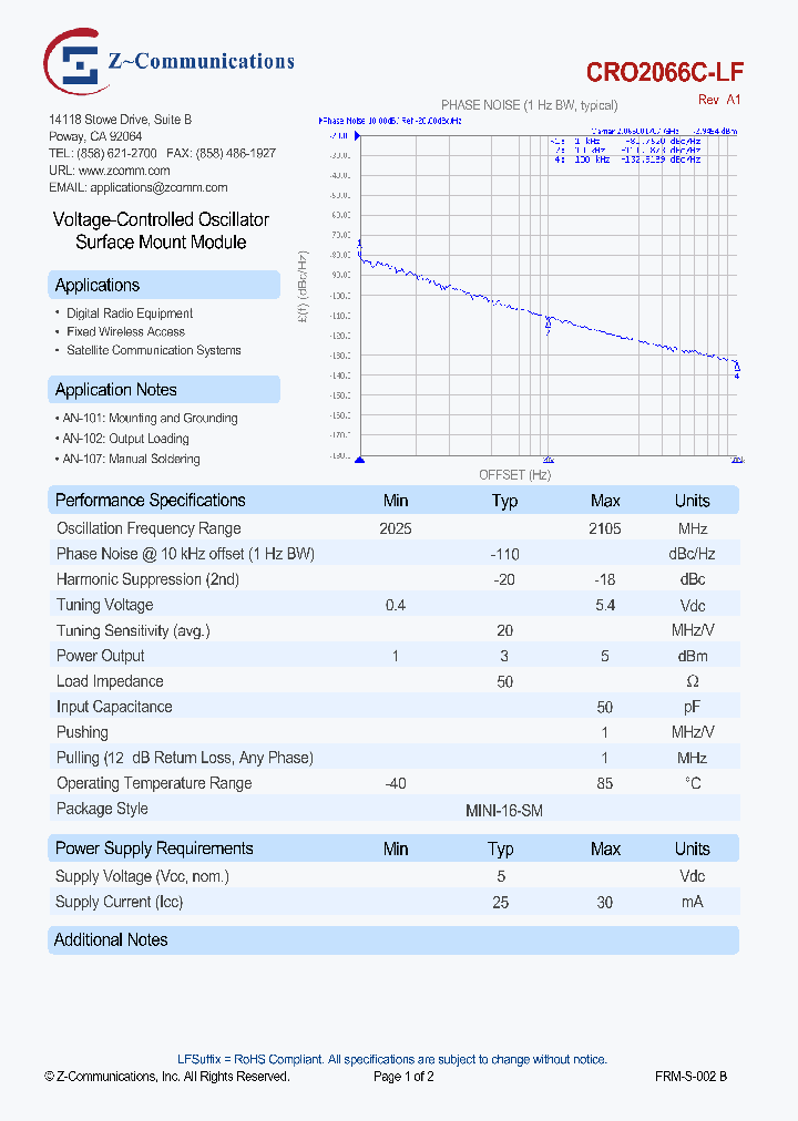 CRO2066C-LF_7550509.PDF Datasheet