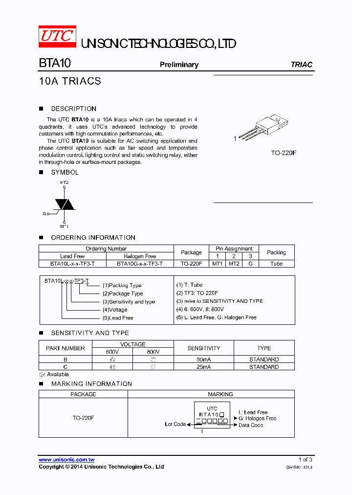 BTA10_7560424.PDF Datasheet