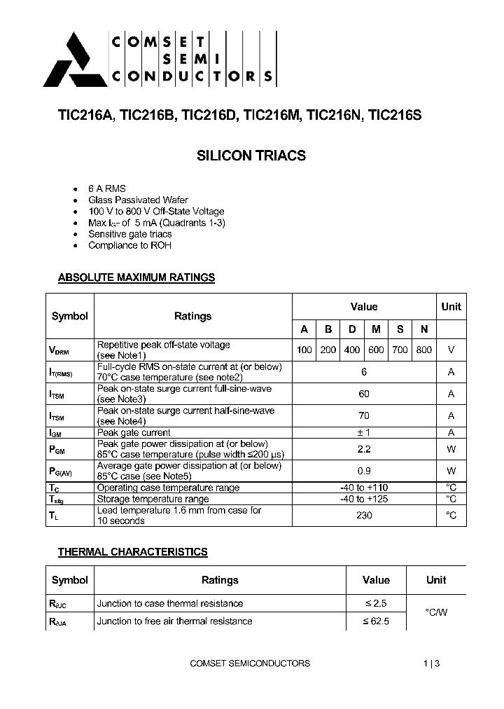 TIC216A12_7561693.PDF Datasheet