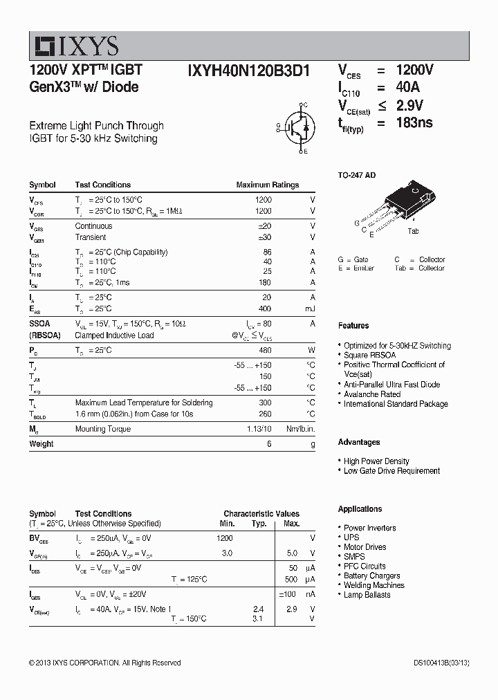 IXYH40N120B3D1_7570759.PDF Datasheet