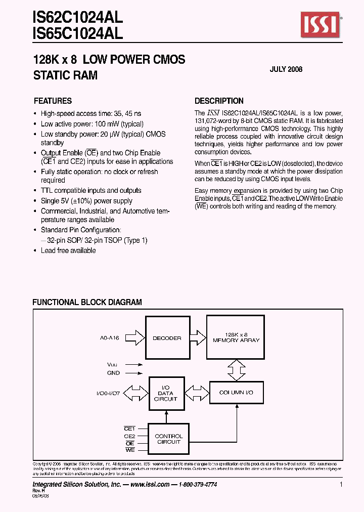 IS65C1024AL_7572281.PDF Datasheet