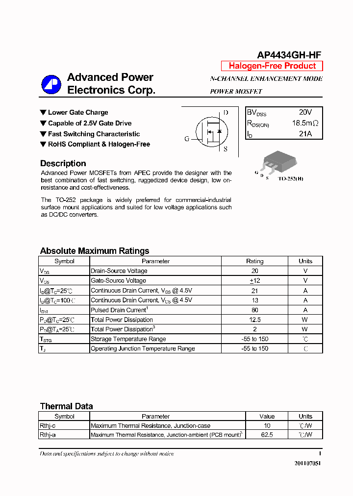 AP4434GH-HF_7576524.PDF Datasheet