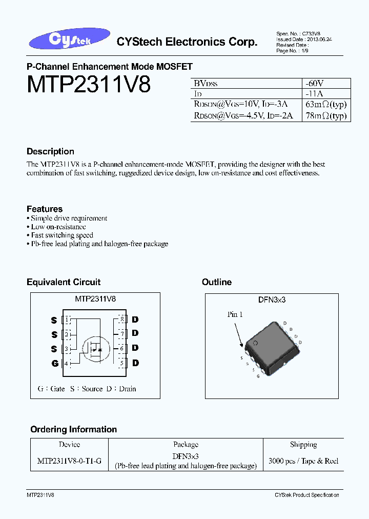 MTP2311V8_7577544.PDF Datasheet