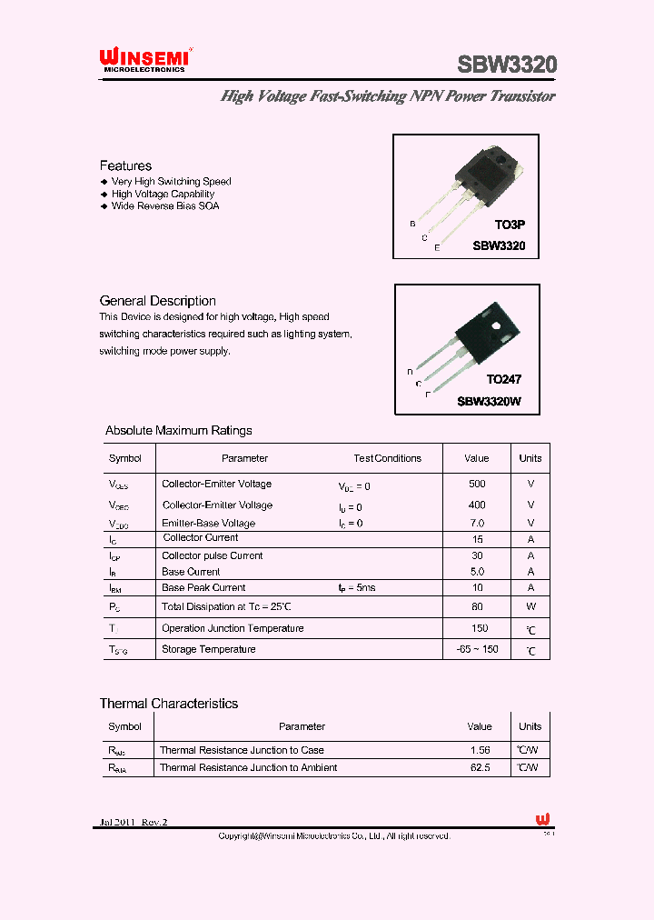 SBW3320_7585684.PDF Datasheet