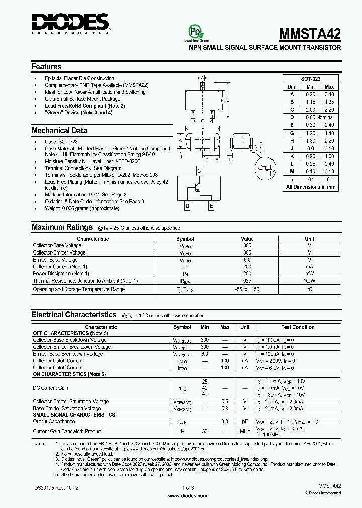 MMSTA422_7592623.PDF Datasheet