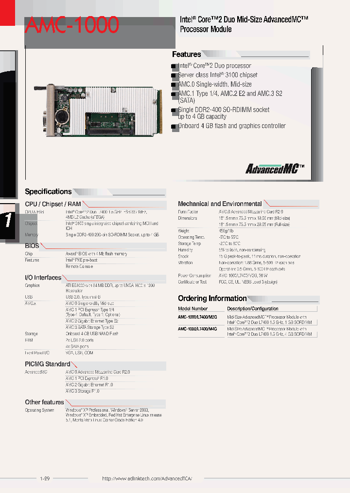 AMC-1000_7597367.PDF Datasheet