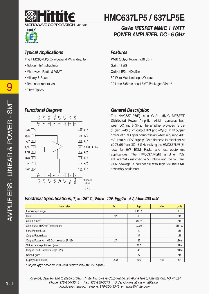 HMC637LP5_7608577.PDF Datasheet