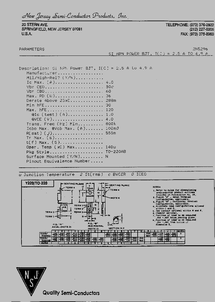 2N5296_7610163.PDF Datasheet