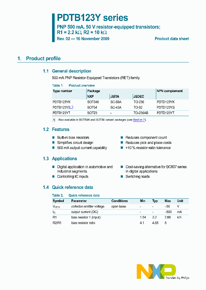 PDTB123Y_7611734.PDF Datasheet